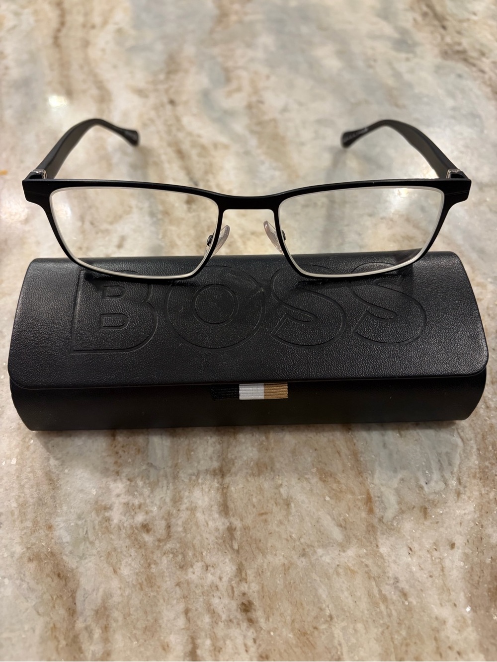 Hugo Boss glasses frame, model 1119, with case and new cloth